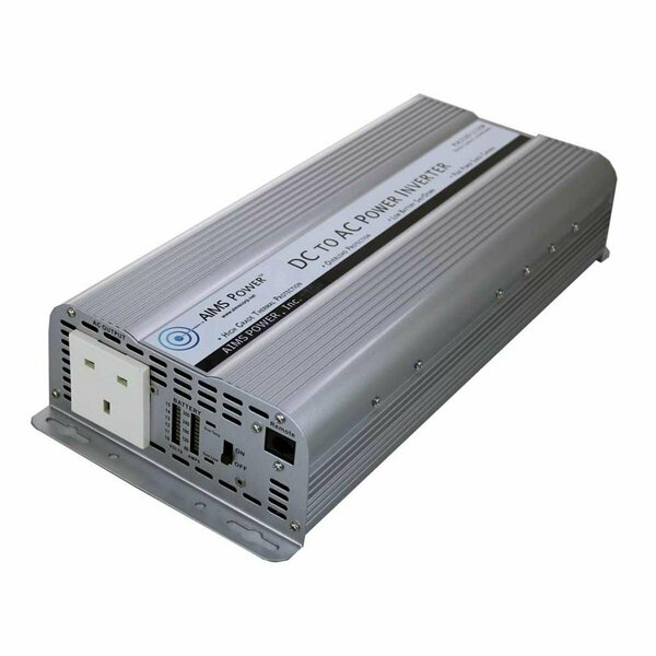 Aims Power UK Plug 230V European 2500W Power Inverter - 12V PUK250012230W